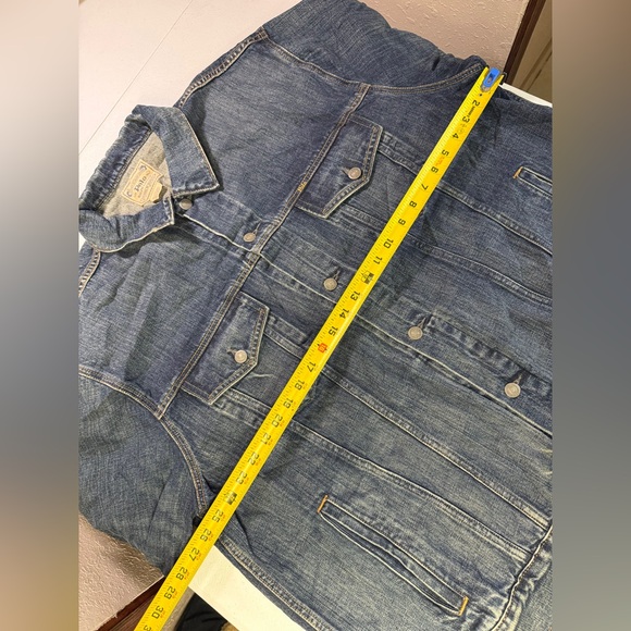 006 New Polo Ralph Lauren Blue Replen Collared Trucker Jacket damaged Sz 2XLT - Picture 4 of 11